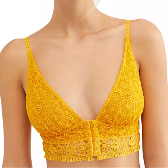 Free People Lace Brallette Small - Picture 2 of 3